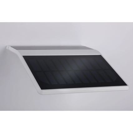Paulmann 94244 - LED/1,2W IP44 Solárne nástenné svietidlo so senzorom YOKO 3,7V 1800 mAh biela
