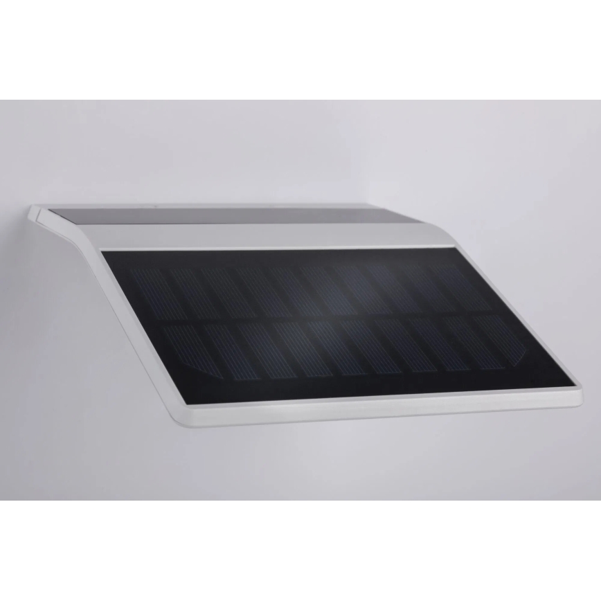 Paulmann 94244 - LED/1,2W IP44 Solárne nástenné svietidlo so senzorom YOKO 3,7V 1800 mAh biela