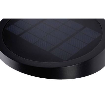 Paulmann 94246 - LED/1,2W IP44 Vonkajšie solárne svietidlo so senzorom RYSE 3,7V 1800 mAh