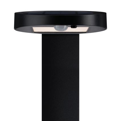 Paulmann 94249 - LED/1,2W IP44 Vonkajšia solárna lampa so senzorom RYSE 3,7V 1800 mAh