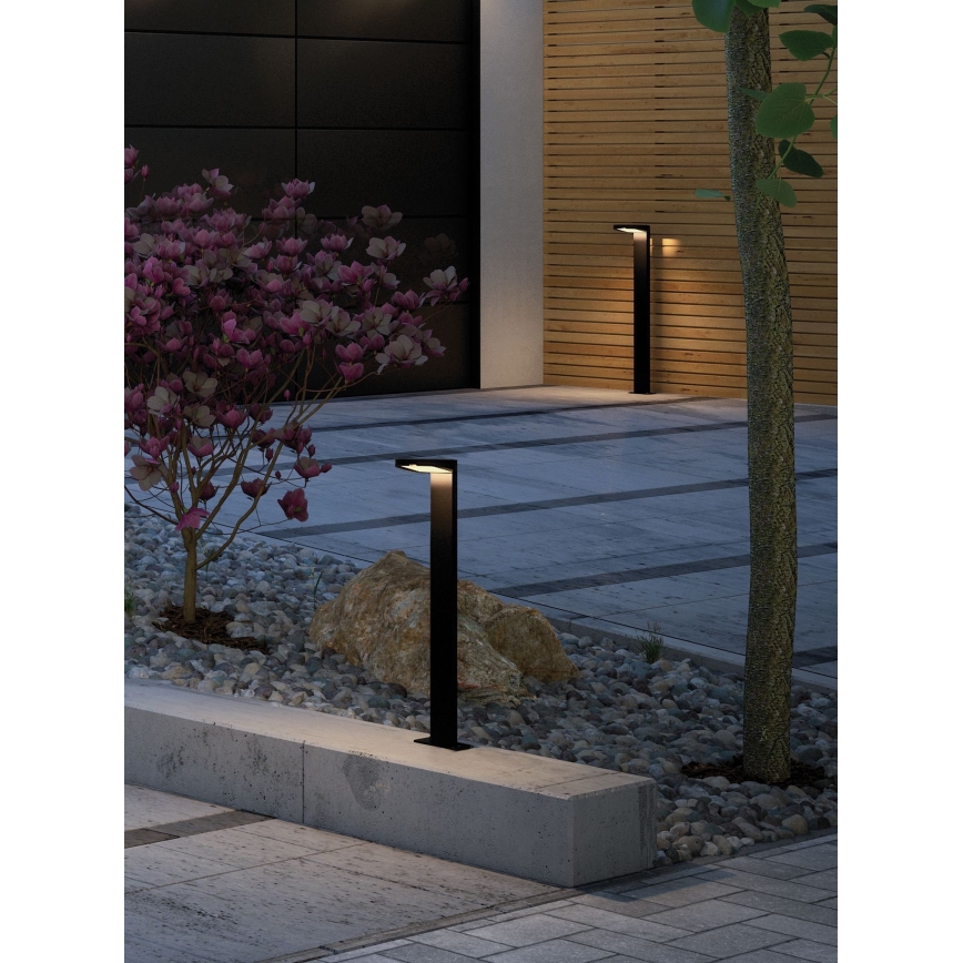 Paulmann 94249 - LED/1,2W IP44 Vonkajšia solárna lampa so senzorom RYSE 3,7V 1800 mAh