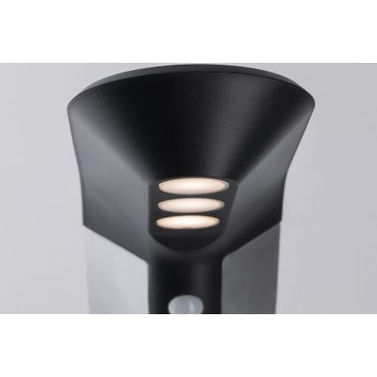 Paulmann 94252 - LED/1,2W IP44 Solárna vonkajšia lampa so senzorom SOLEY 230V