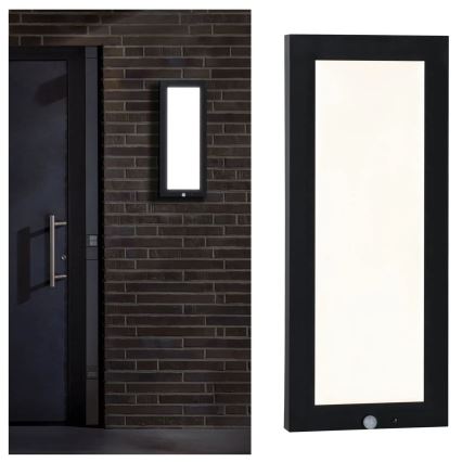 Paulmann 94256_1 - LED/10W IP44 Vonkajšie stropné svietidlo so senzorom 230V