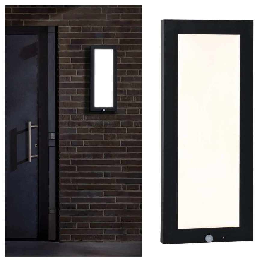 Paulmann 94256_1 - LED/10W IP44 Vonkajšie stropné svietidlo so senzorom 230V