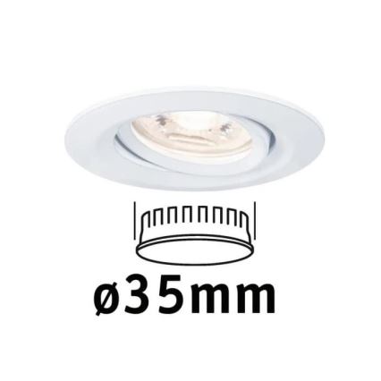 Paulmann 94292 - LED/4W IP23 Kúpeľňové podhľadové svietidlo COIN 230V