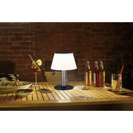 Paulmann 94309 - LED/0,8W IP44 Stmievateľná solárna lampa LILLESOL 3,7V 2000 mAh