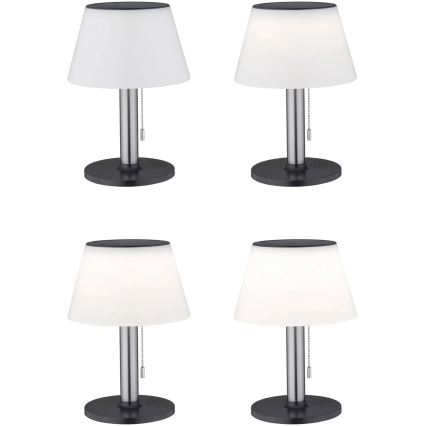 Paulmann 94309 - LED/0,8W IP44 Stmievateľná solárna lampa LILLESOL 3,7V 2000 mAh