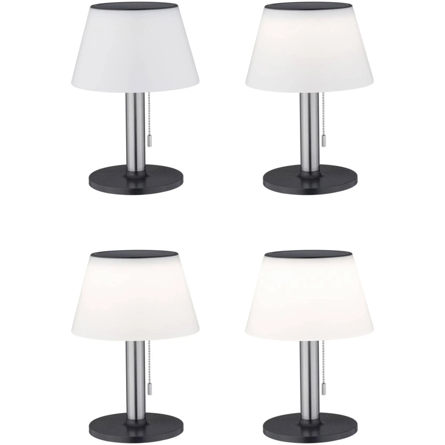 Paulmann 94309 - LED/0,8W IP44 Stmievateľná solárna lampa LILLESOL 3,7V 2000 mAh