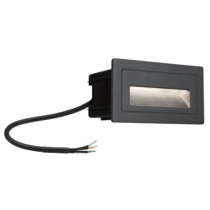 Paulmann 94383 - LED/4W IP44 Vonkajšie vstavané svietidlo LONG 230V