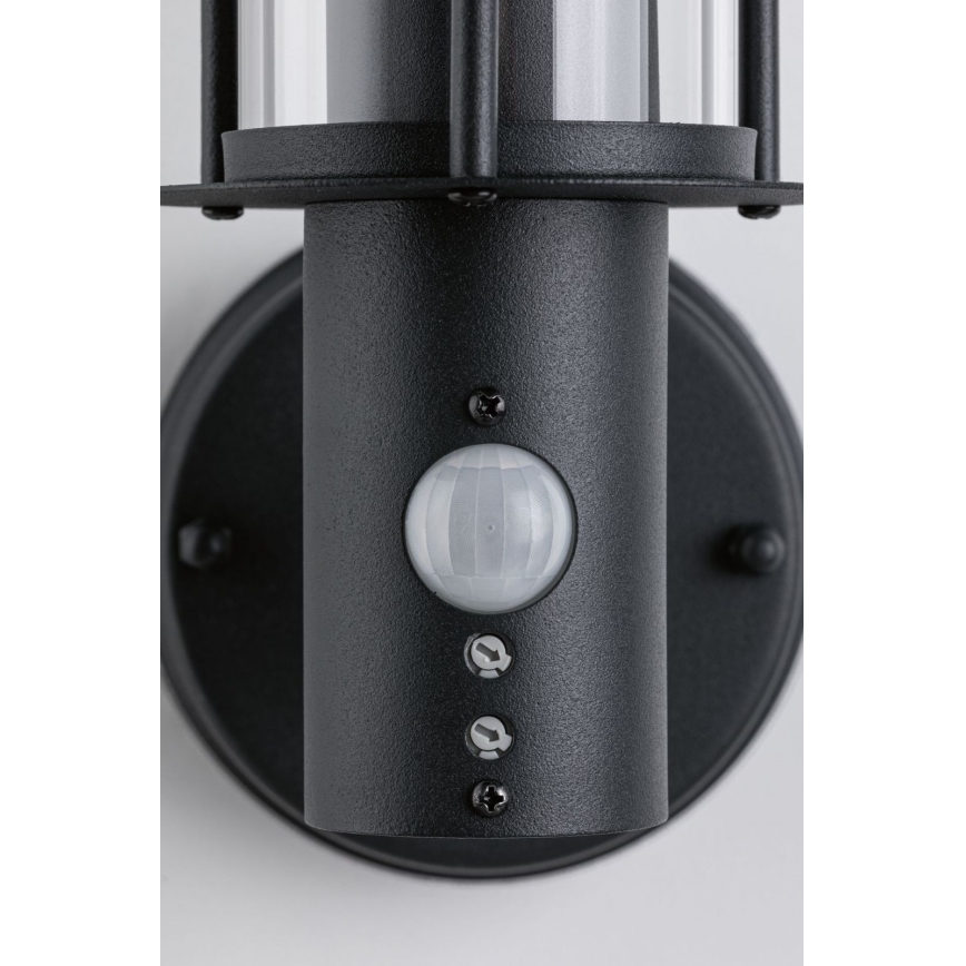 Paulmann 94396 - 1xE27/15W IP44 Vonkajšie nástenné svietidlo so senzorom CLASSIC 230V