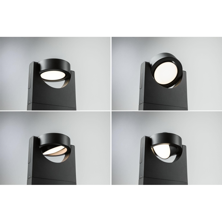 Paulmann 94407 - LED/8W IP44 Vonkajšia lampa SWIVEA 230V