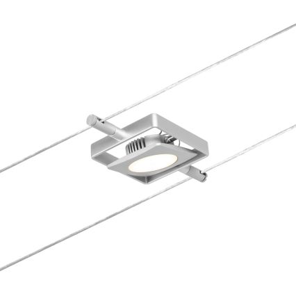 Paulmann 94420 - SADA 5xLED/4,5W Kompletný lankový systém MAC 230V matný chróm