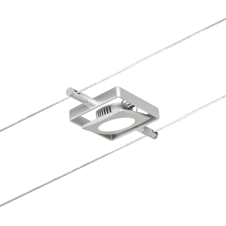 Paulmann 94420 - SADA 5xLED/4,5W Kompletný lankový systém MAC 230V matný chróm