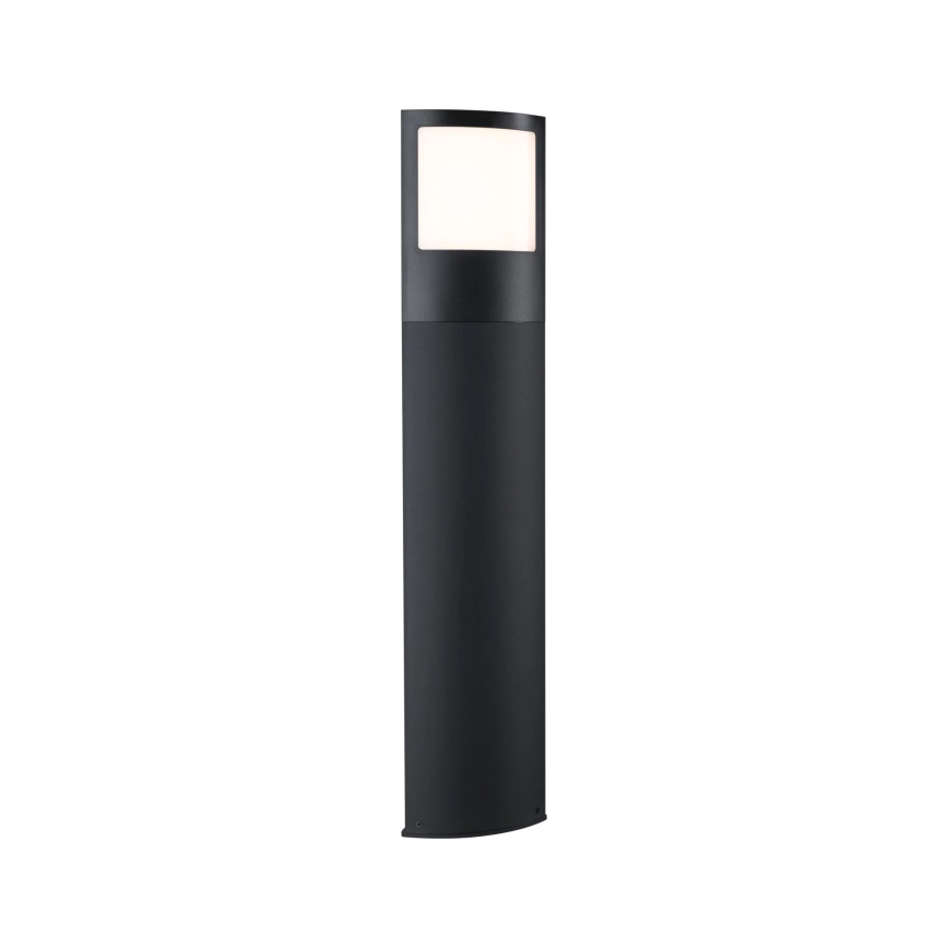 Paulmann 94514 - LED/8,5W IP44 Stmieva­teľné domové osvetlenie so senzorom pohybu a súmraku PADEA 230V antracit