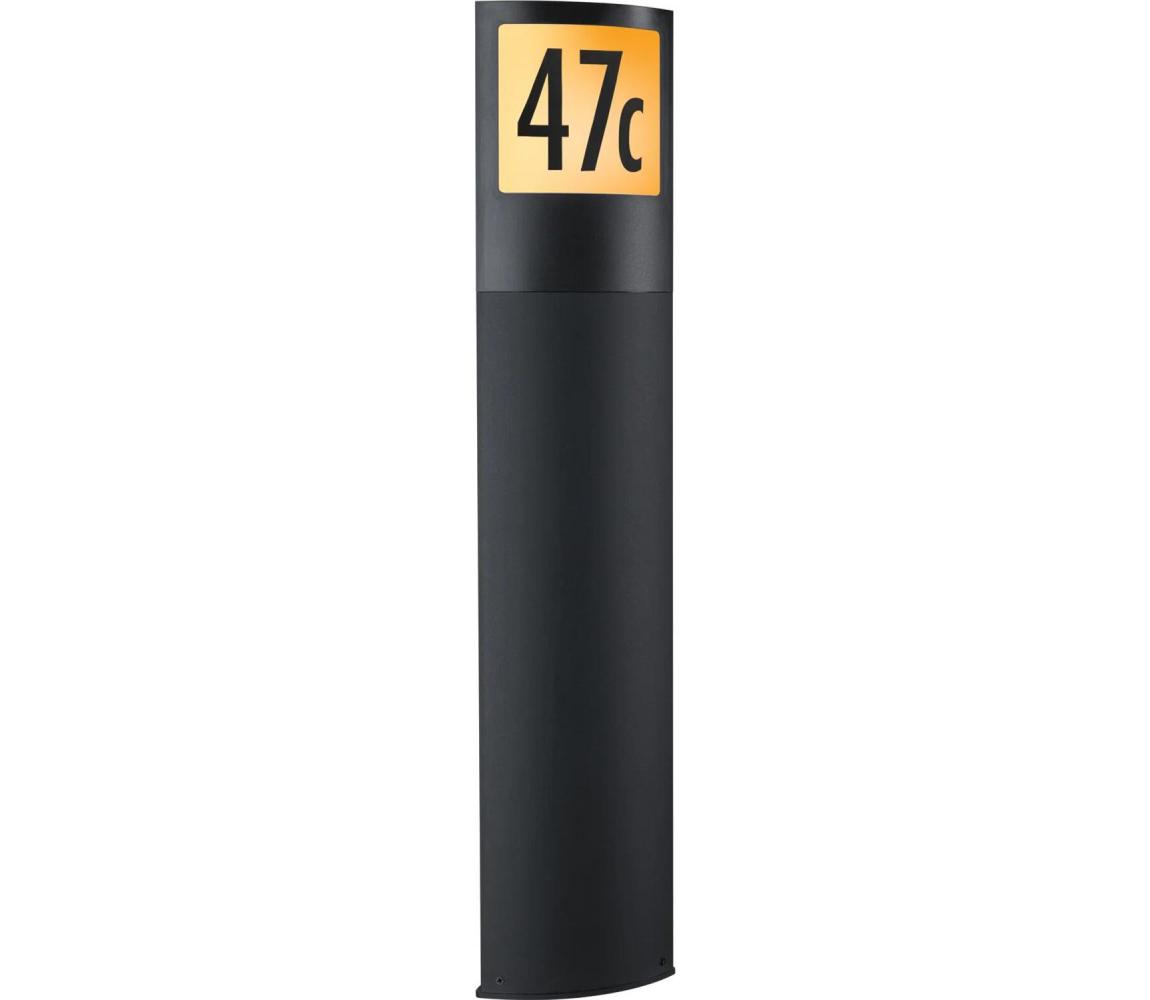 Paulmann 94515 - LED/8,5W IP44 Stmievateľné svietidlo na domové číslo PADEA 230V 94515