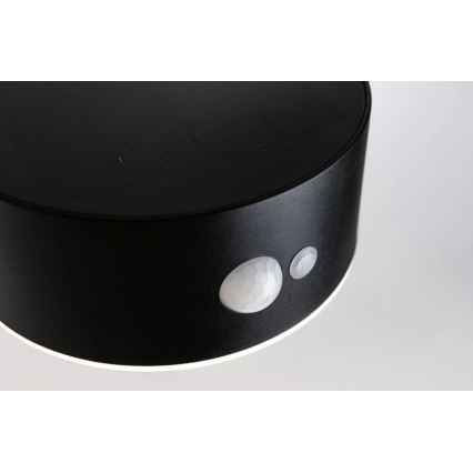 Paulmann 94570 - LED/5,5W IP44 Solárne nástenné svietidlo so senzorom EILEEN 3,7V 2000 mAh