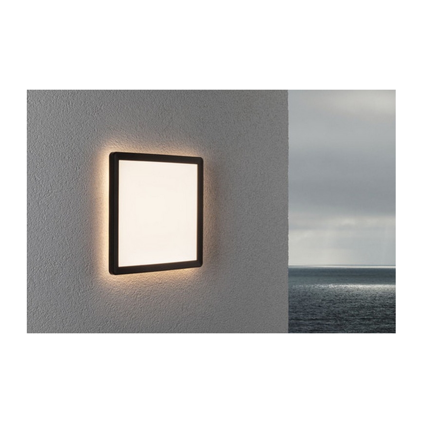 Paulmann 94661 - LED/14,5W IP44 Vonkajšie svietidlo LAMINA 230V čierna