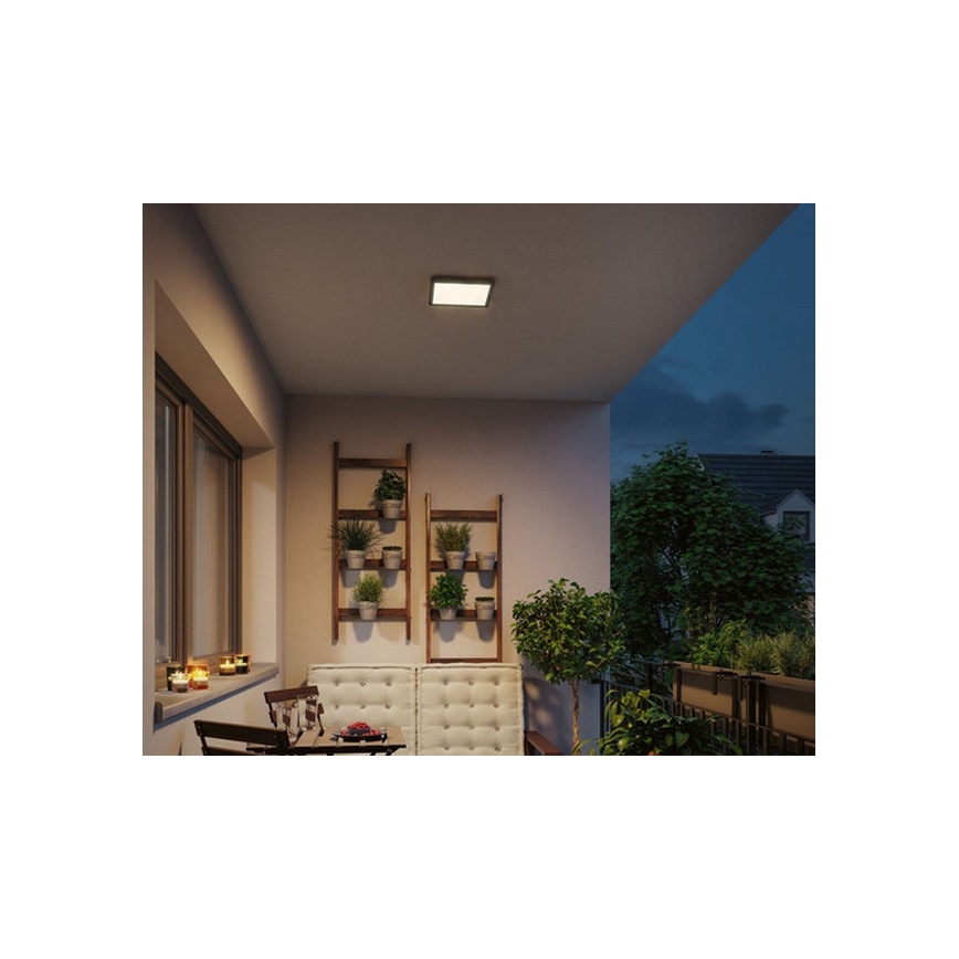 Paulmann 94661 - LED/14,5W IP44 Vonkajšie svietidlo LAMINA 230V čierna