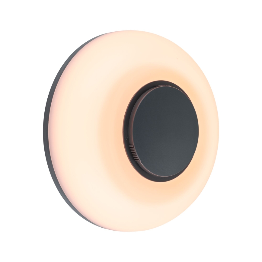 Paulmann 94955 - LED/20,5W IP65 Stmievateľné vonkajšie nástenné svietidlo AUREVA 230V 2200/3000/4000K antracit