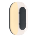 Paulmann 94957 - LED/18,5W IP65 stmievateľné vonkajšie nástenné svietidlo ELUNOR 230V 2200/3000/4000K antracit