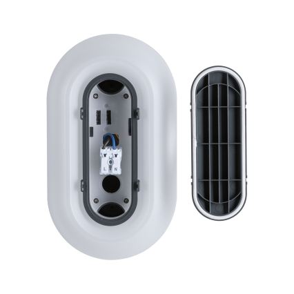 Paulmann 94957 - LED/18,5W IP65 stmievateľné vonkajšie nástenné svietidlo ELUNOR 230V 2200/3000/4000K antracit