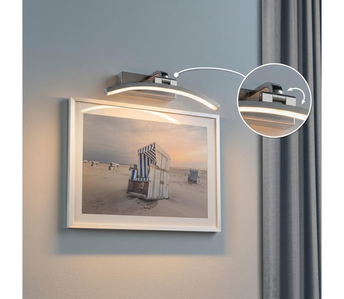 Paulmann 95556 - LED/6W Svietidlo na obrazy BENTO 230V 30 cm matný chróm 95556