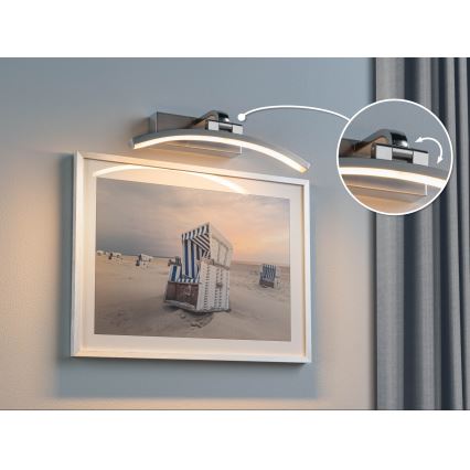Paulmann 95556 - LED/6W Svietidlo na obrazy BENTO 230V 30 cm matný chróm
