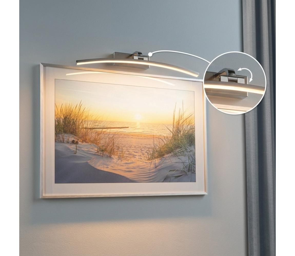 Paulmann 95558 - LED/10W Osvetlenie obrazu BENTO 230V 50 cm matný chróm 95558