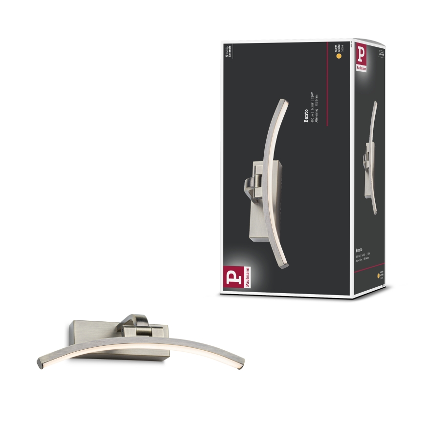 Paulmann 95559 - LED/6W obrazové svietidlo BENTO 230V 30 cm mosadz