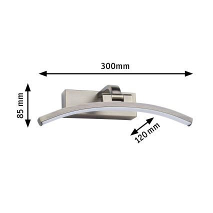 Paulmann 95559 - LED/6W obrazové svietidlo BENTO 230V 30 cm mosadz