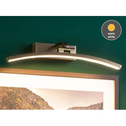 Paulmann 95560 - LED/8,5W Svietidlo na obrazy BENTO 230V 40 cm mosadz