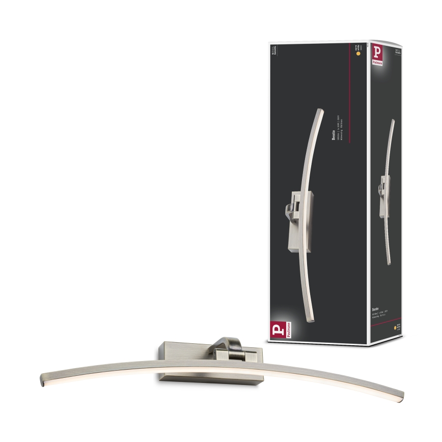 Paulmann 95561 - LED/10 W obrazové svietidlo BENTO 230 V 50 cm mosadz