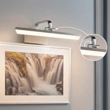 Paulmann 95572 - LED/9,5W Obrazové svietidlo RENAN 230V 40 cm matný chróm