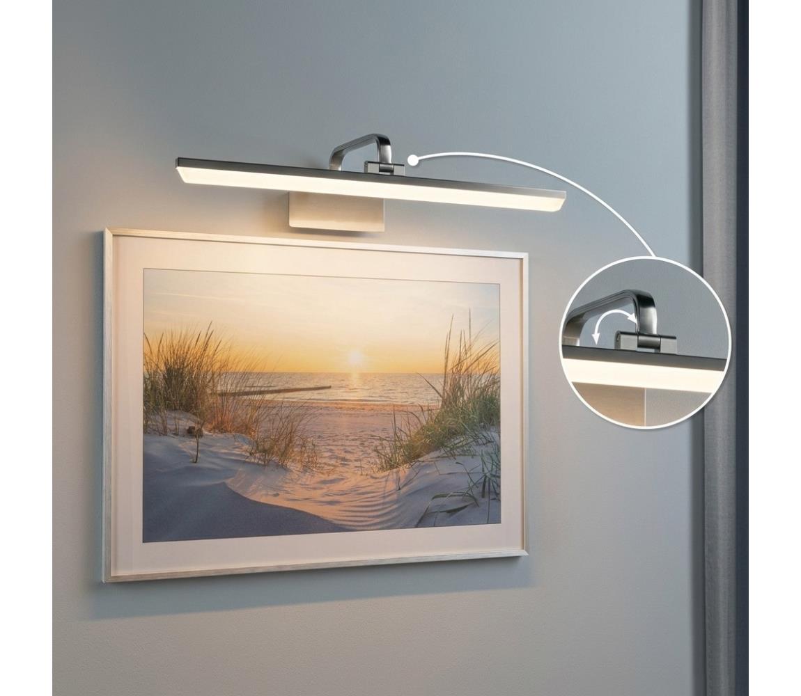 Paulmann 95573 - LED/11W nástenné svietidlo na obrazy RENAN 230 V 60 cm matný chróm 95573