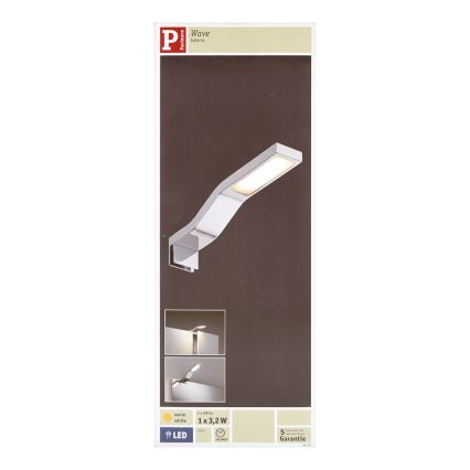 Paulmann 99100 - LED/3,2W IP44 Kúpeľňové osvetlenie zrkadla GALERIA 230V