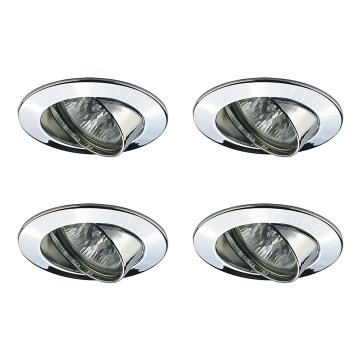 Paulmann 99456 - SADA 4xGU5,3/35W Kúpeľňové podhľadové svietidlo PREMIUM 230V/12V Paulmann 99456 - SADA 4xGU5,3/35W Kúpeľňové podhľadové svietidlo PREMIUM 230V/12V
