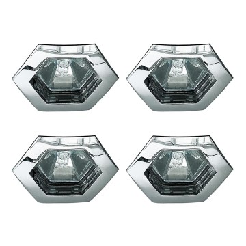 Paulmann 99568 - SET 4x Kúpeľňové svietidlo PREMIUM LINE HEXA 4xGU5,3/35W/230V Paulmann 99568 - SET 4x Kúpeľňové svietidlo PREMIUM LINE HEXA 4xGU5,3/35W/230V