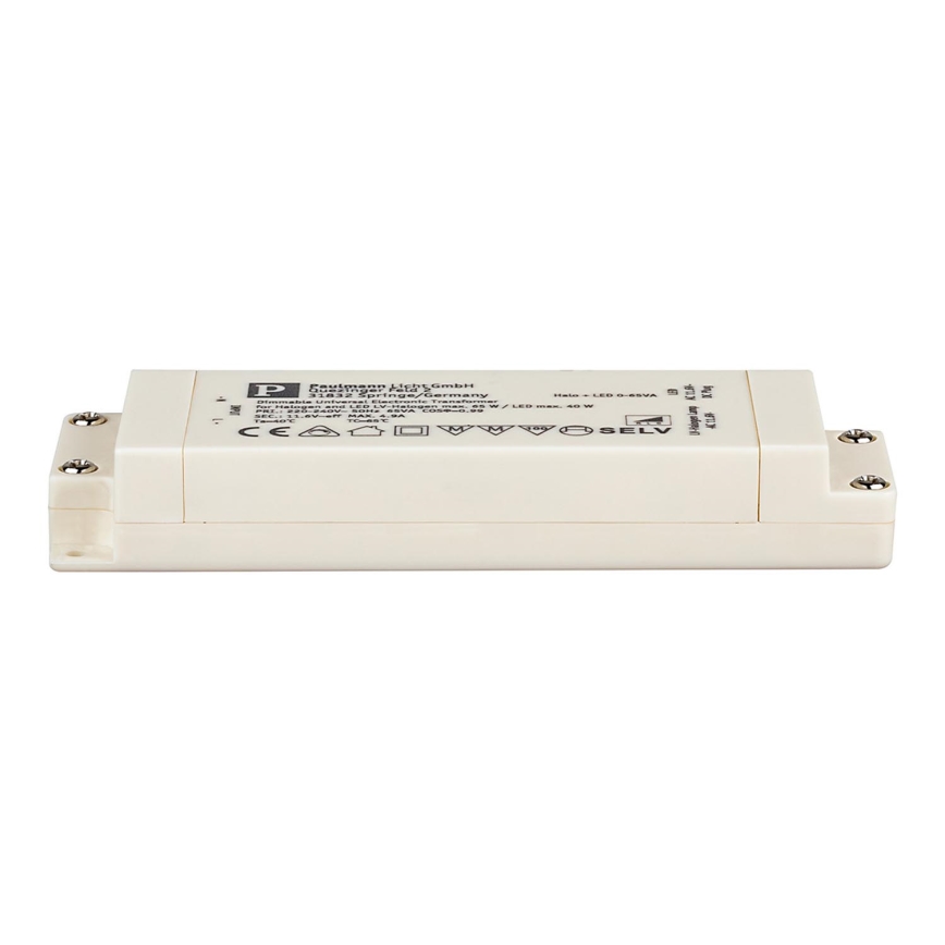 Paulmannn 97767 - Elektrický transformátor LED 65W 230/12 V