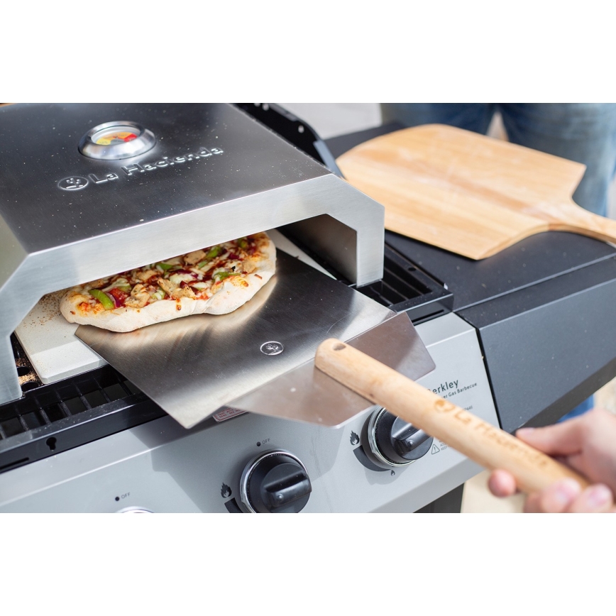 Pec na pizzu pre záhradné grily + keramicko-kamenná doska