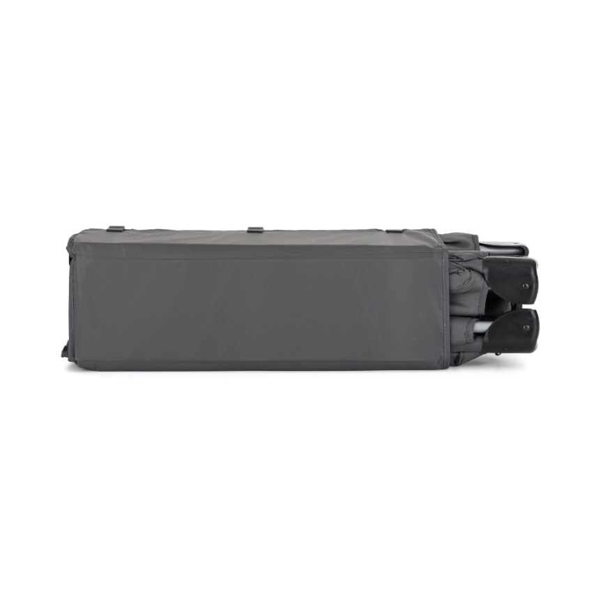 PETITE&MARS - Cestovná postieľka KOOT Lite tmavosivá