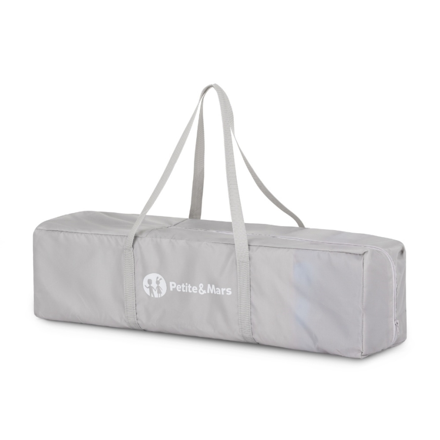 PETITE&MARS - Cestovná postieľka KOOT Zebra Super Power