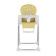 PETITE&MARS - Detská jedálenská stolička GUSTO žltá