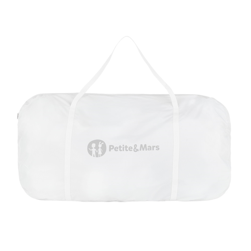 PETITE&MARS - Detská postieľka 2v1 GLORY šedá