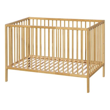 PETITE&MARS - Detská postieľka NELA BEECH 120x60 cm buk