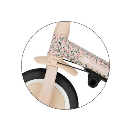 PETITE&MARS - Detská trojkolka 5 v 1 TURBO LIMITED Pink Meadow