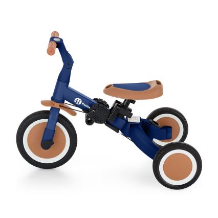 PETITE&MARS - Detská trojkolka 5v1 TURBO Enigmatic Blue