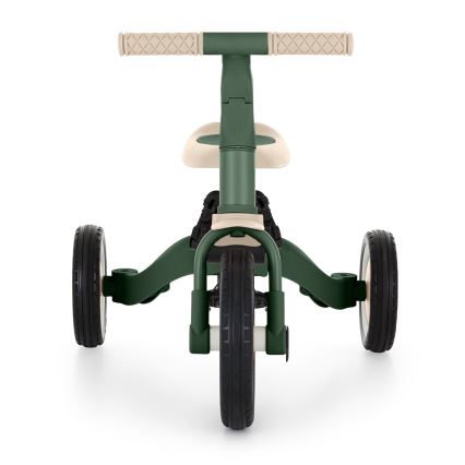 PETITE&MARS - Detská trojkolka 5v1 TURBO PLUS Misty Green