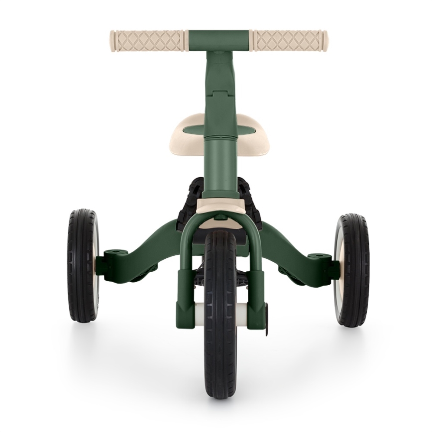 PETITE&MARS - Detská trojkolka 5v1 TURBO PLUS Misty Green