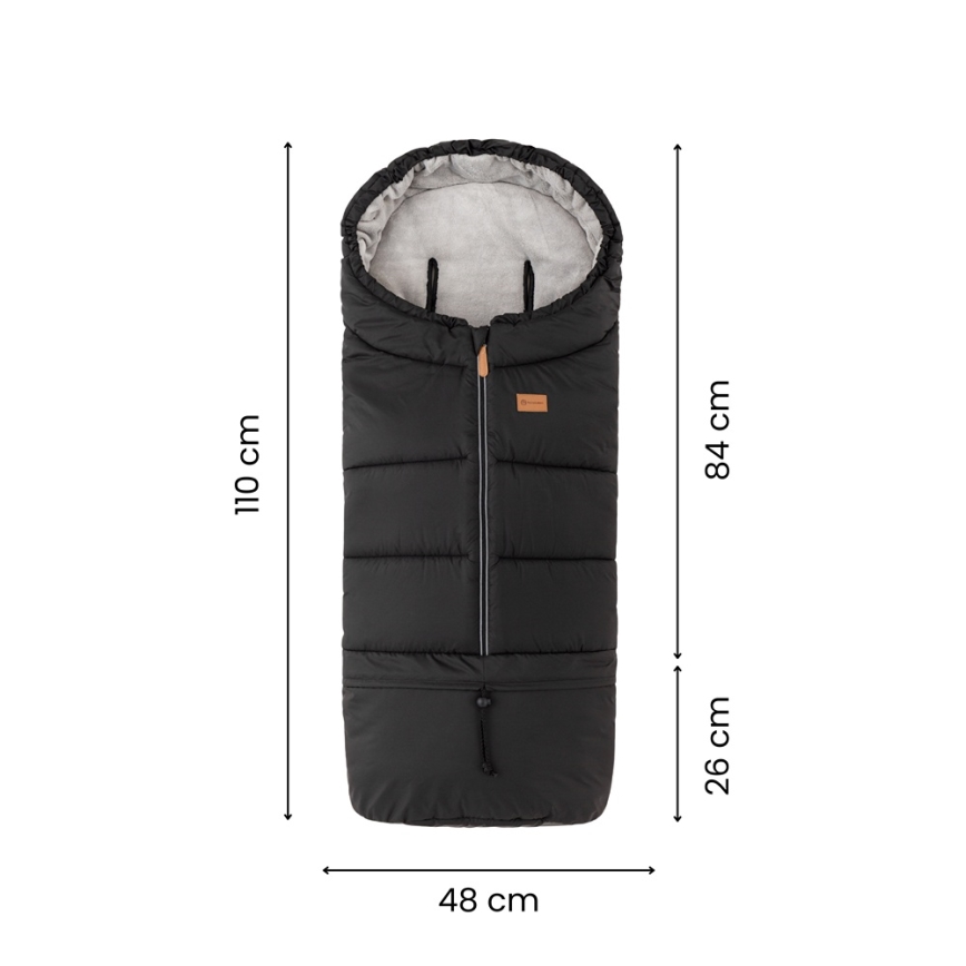 PETITE&MARS - Detský fusak 3v1 JIBOT svetlosivý