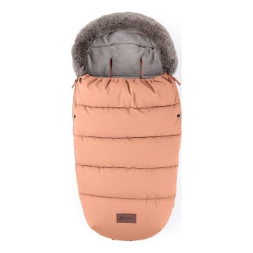 PETITE&MARS - Detský fusak 4v1 COMFY Pastel Peach oranžová